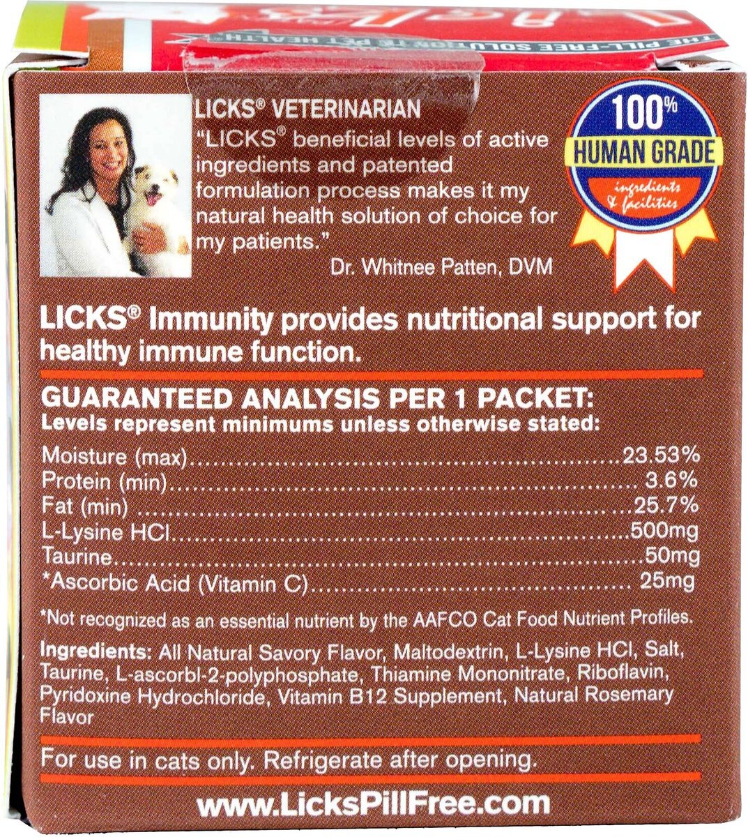 Licks Pill-Free IMMUNITY Cat Supplement