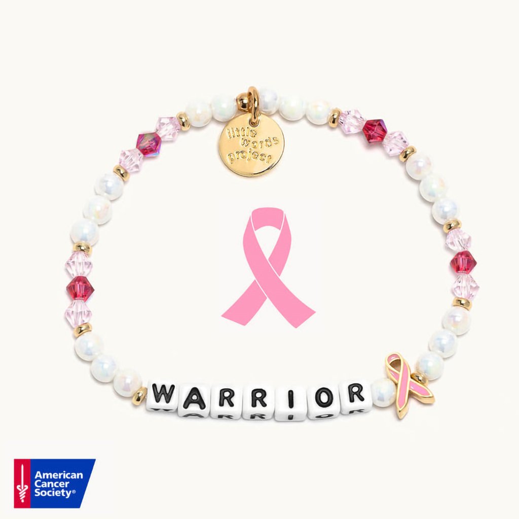 Little Words Project  Warrior- Breast Cancer Awareness - S/M or M/L