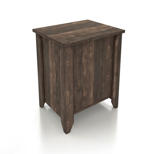 Carbon Loft Harland Rustic Oak 20-inch 1-shelf Side Table