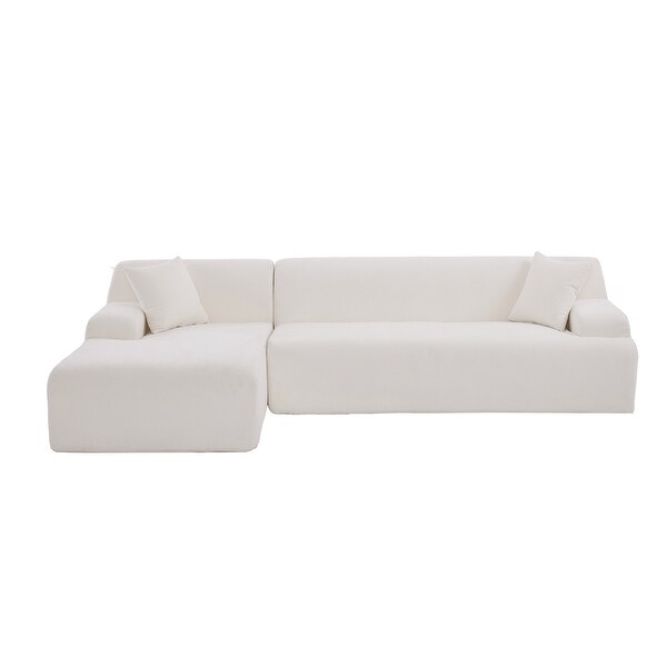 Modern Large LShape Modular Sectional Sofa for Living Room