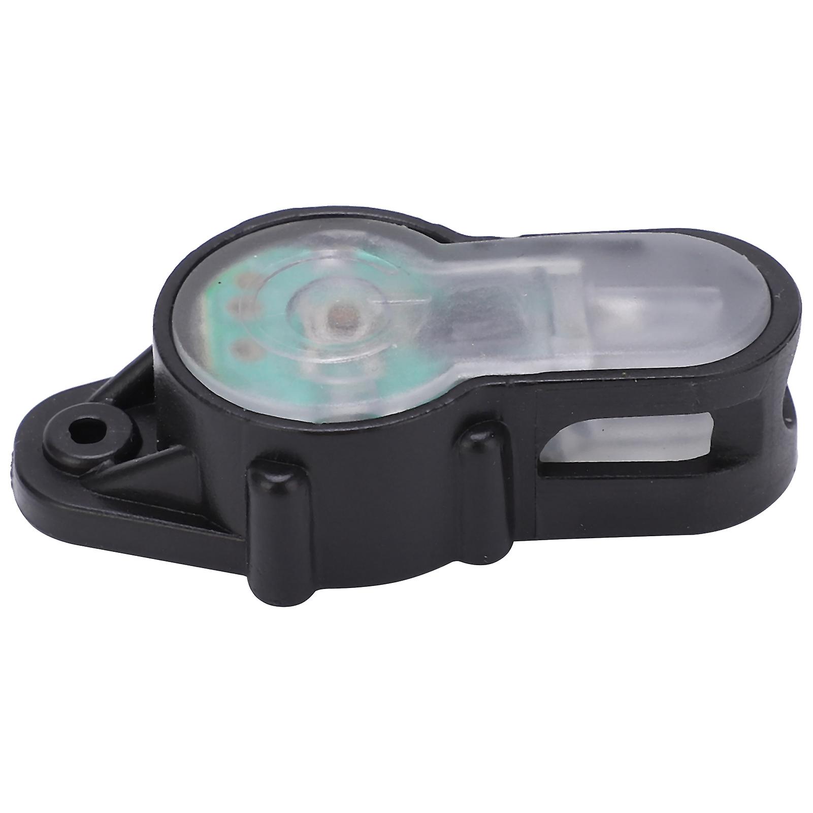 Outdoor Mini Survival Safety Light Ipx8 Waterproof Helmet Signal Lamp For Huntingblack Base Orange Light