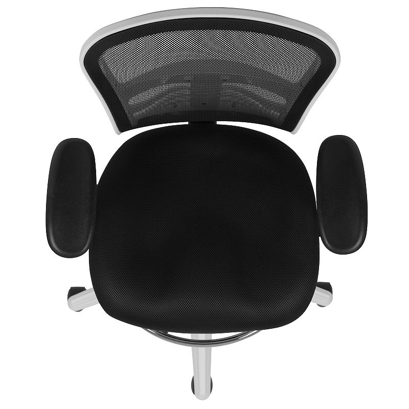 Flash Furniture Tyler Ergonomic Drafting Desk Chair