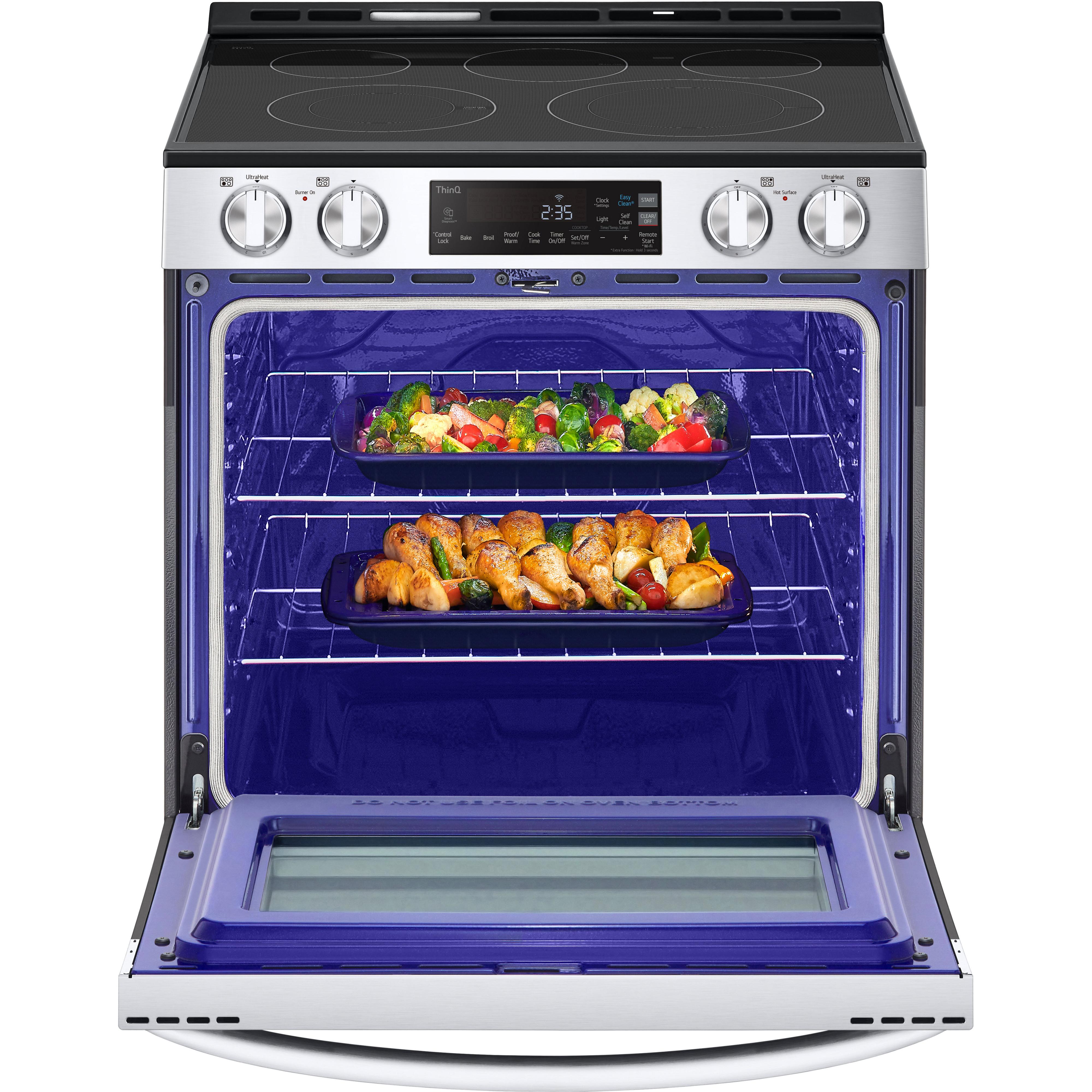 LG 30-inch Slide-in Electric Range with EasyClean? LSEL6331F