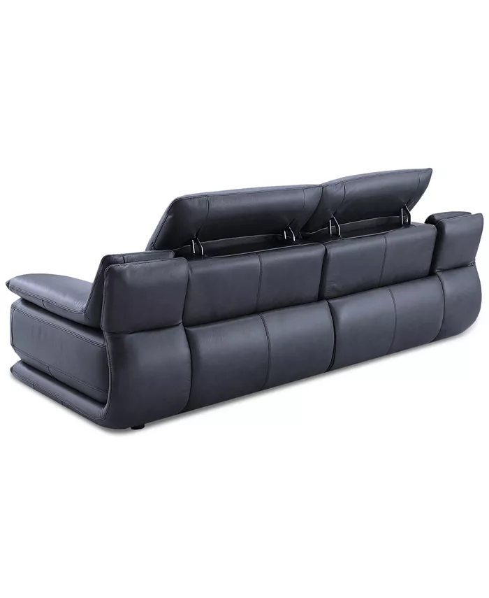 Furniture Daisley 2-Pc. Leather Sofa with 2 Power Recliners