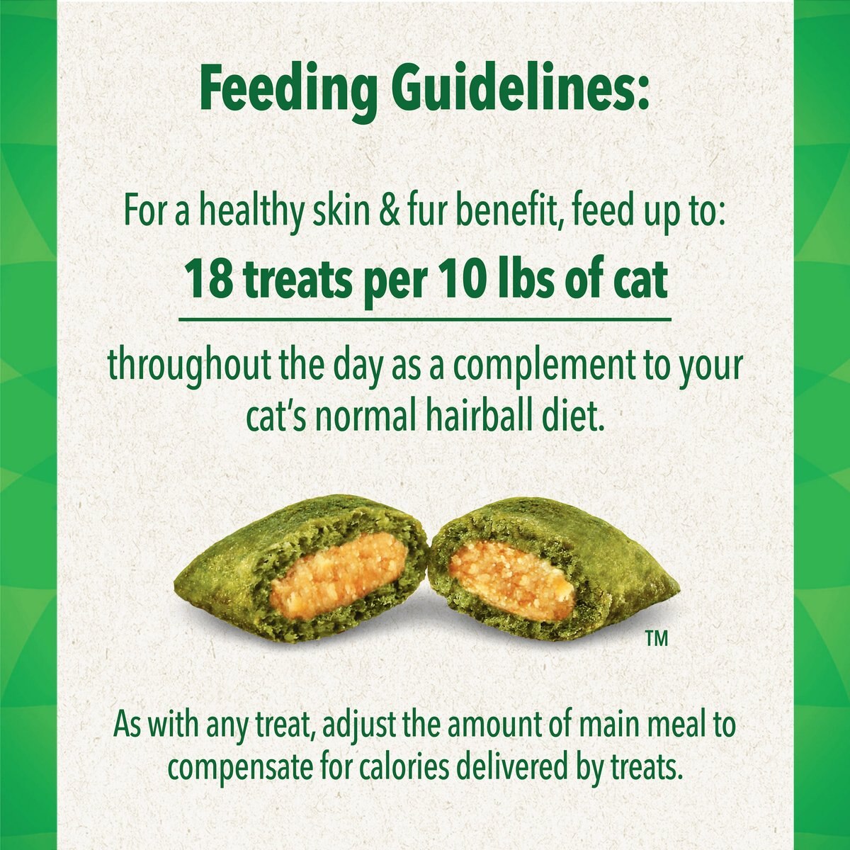 Greenies Feline SmartBites Healthy Skin and Fur Natural Salmon Flavor Soft and Crunchy Adult Cat Treats