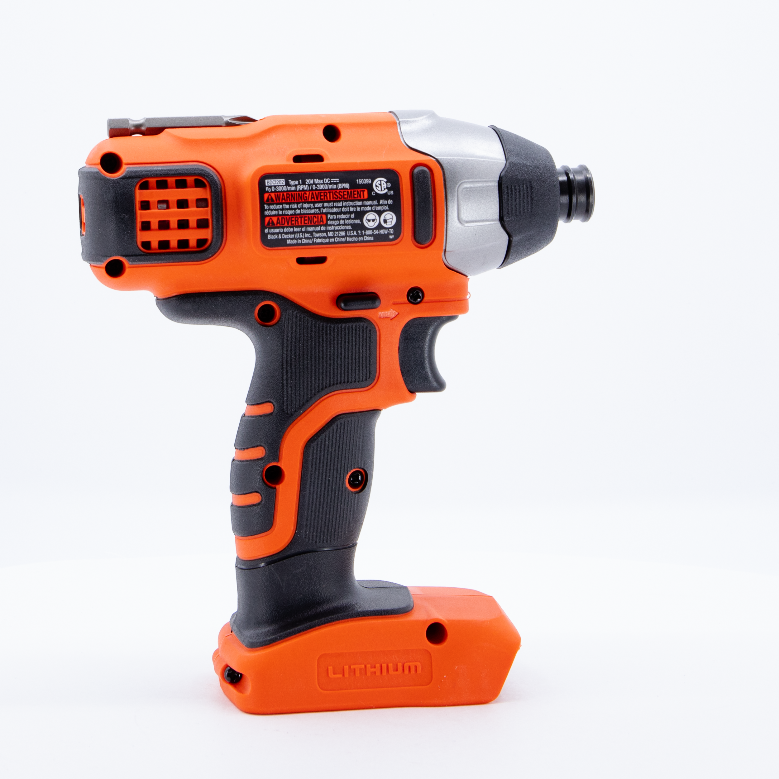 20V MAX* POWERCONNECT™ 1/4 in. Cordless Impact Driver, Tool Only