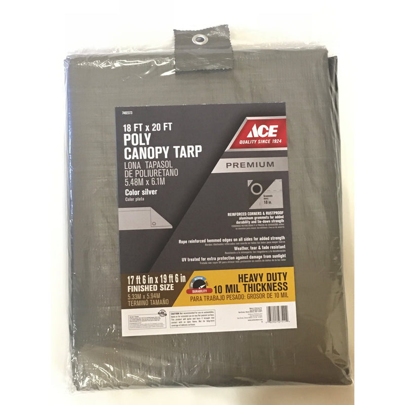 CNPY TARP HD 18'X20' SLV