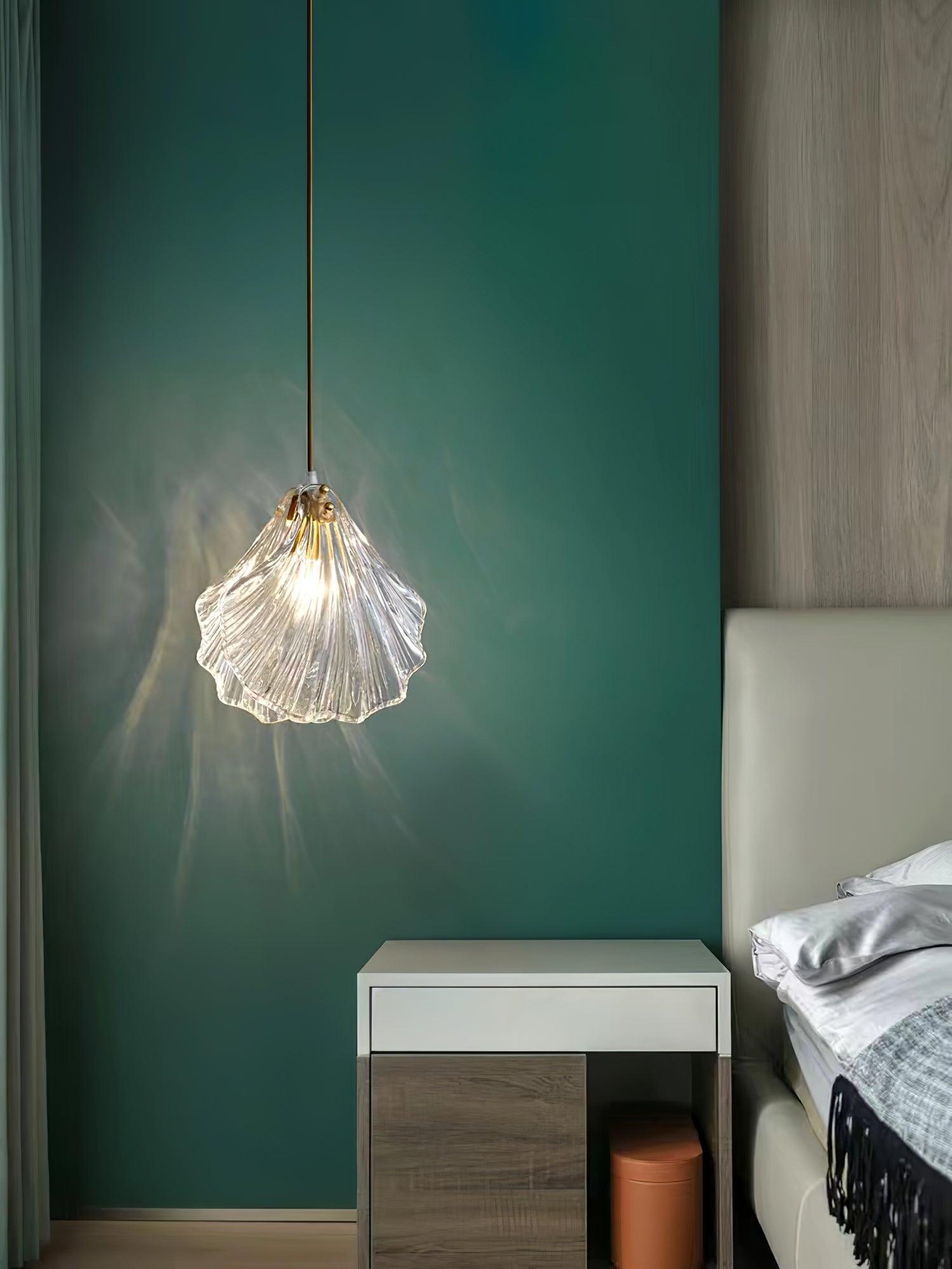 Shell Mini Pendant Swag Light