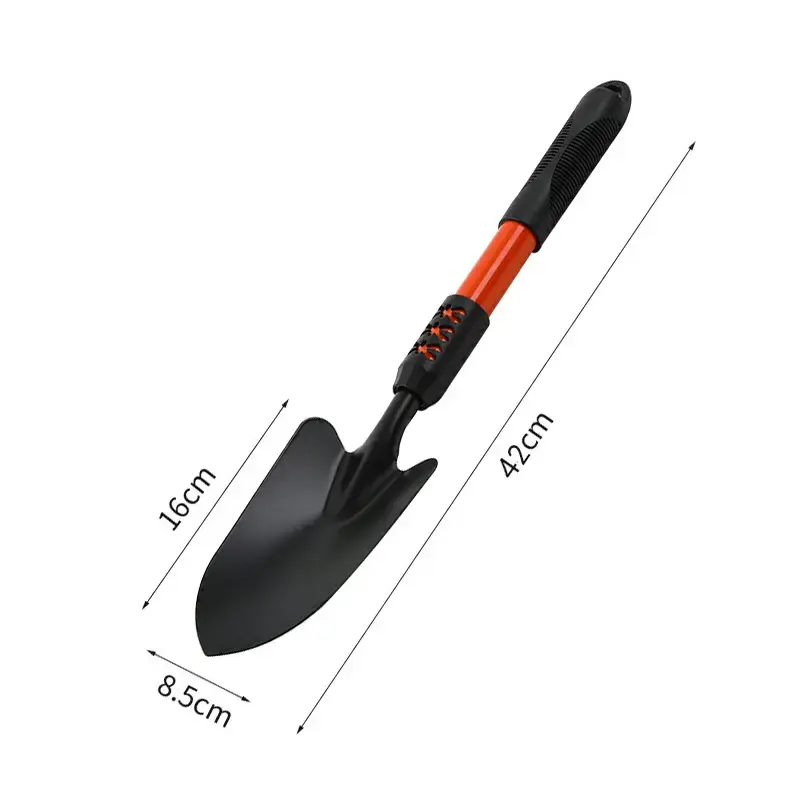 Multifunction Heavy Duty Garden Trowel Transplanter Rake Hoe Tools Set with Non Slip Grip Handle