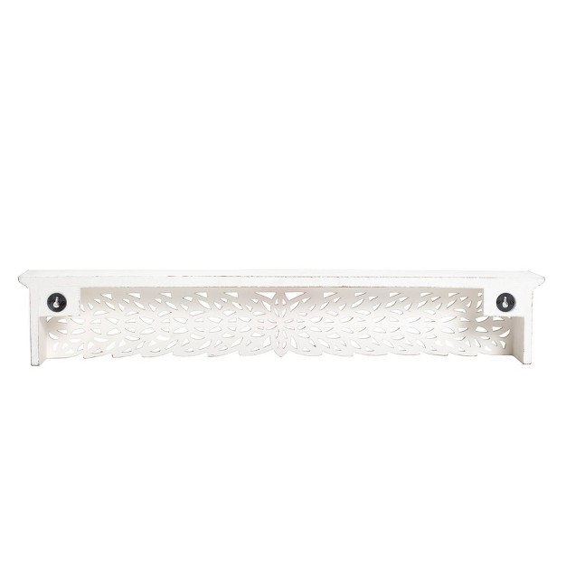 Gaudin Decorative Shelf White Brewster