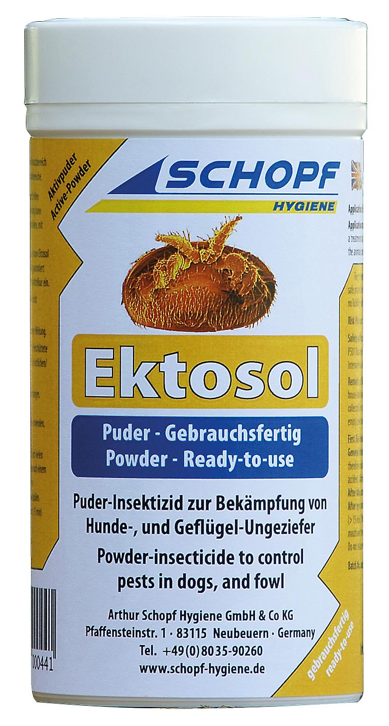 SCHOPF HygieneÂ® EktosolÂ® Puder - gegen GeflÃ¼gel- und Hundeungeziefer， 100 g