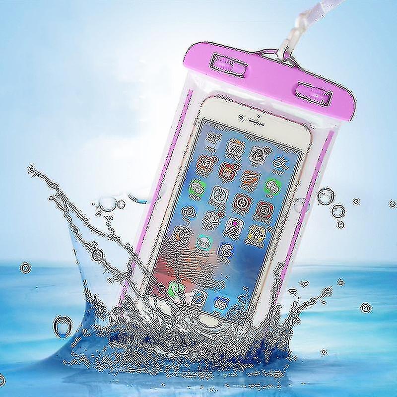 Mobile Phone Waterproof Bag，dustproof Spa Diving Cover，hanging Neck Swimming Touch Screen， Takeaway