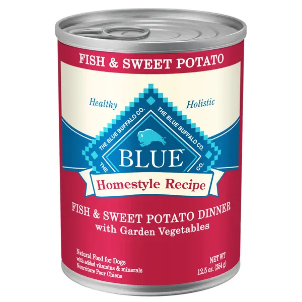 Blue Buffalo Life Protection 12.5 oz Fish and Sweet Potato Recipe Natural Adult Wet Dog Food