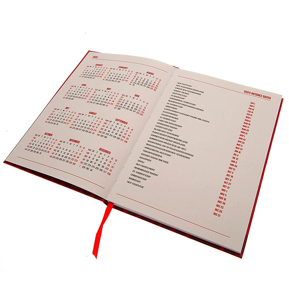 Arsenal FC 2024 Crest A5 Diary