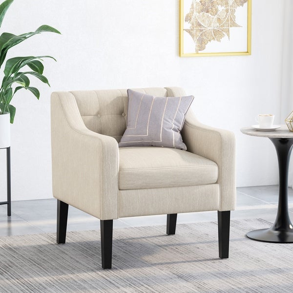 Deanna Tufted Accent Chair by Christopher Knight Home