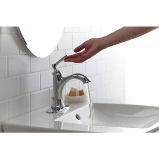 KOHLER Elliston Single Hole Single-Handle Bathroom Faucet in Polished Chrome K-R72782-4D1-CP