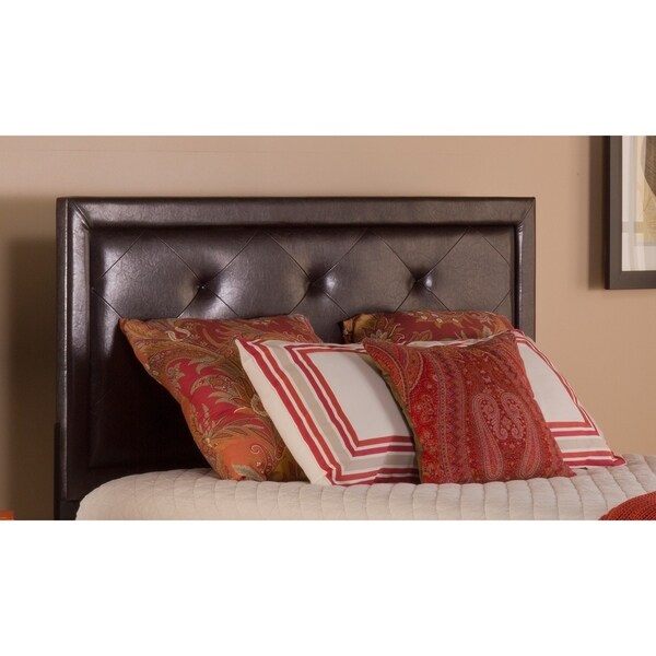 Copper Grove Bruckenau Brown Faux Leather Headboard - - 28077420