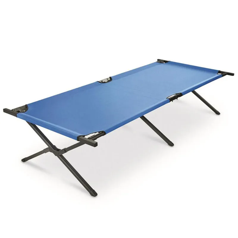 Portable Hiking Outdoor Travel Folding Cot Bed Folding Bed Outdoor Camping Sleeping Bed