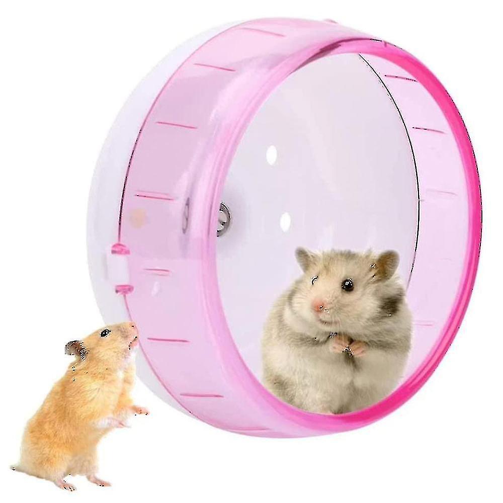 Super Silent Hamster Exercise Wheels Quiet Spinner Hamster Running Wheels With Adjustable Stand For