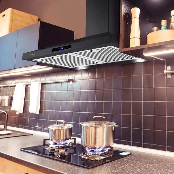 30 Inch Wall Mount Kitchen Hood 350 CFM