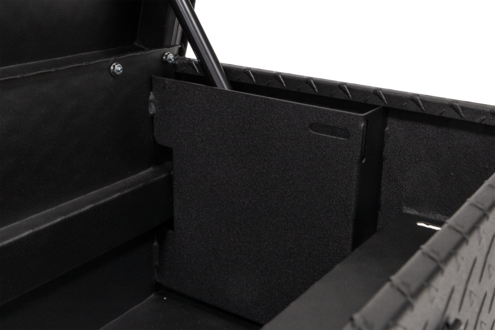 Weather Guard 87 Lo-Side Truck Tool Box Aluminum Textured Matte Black