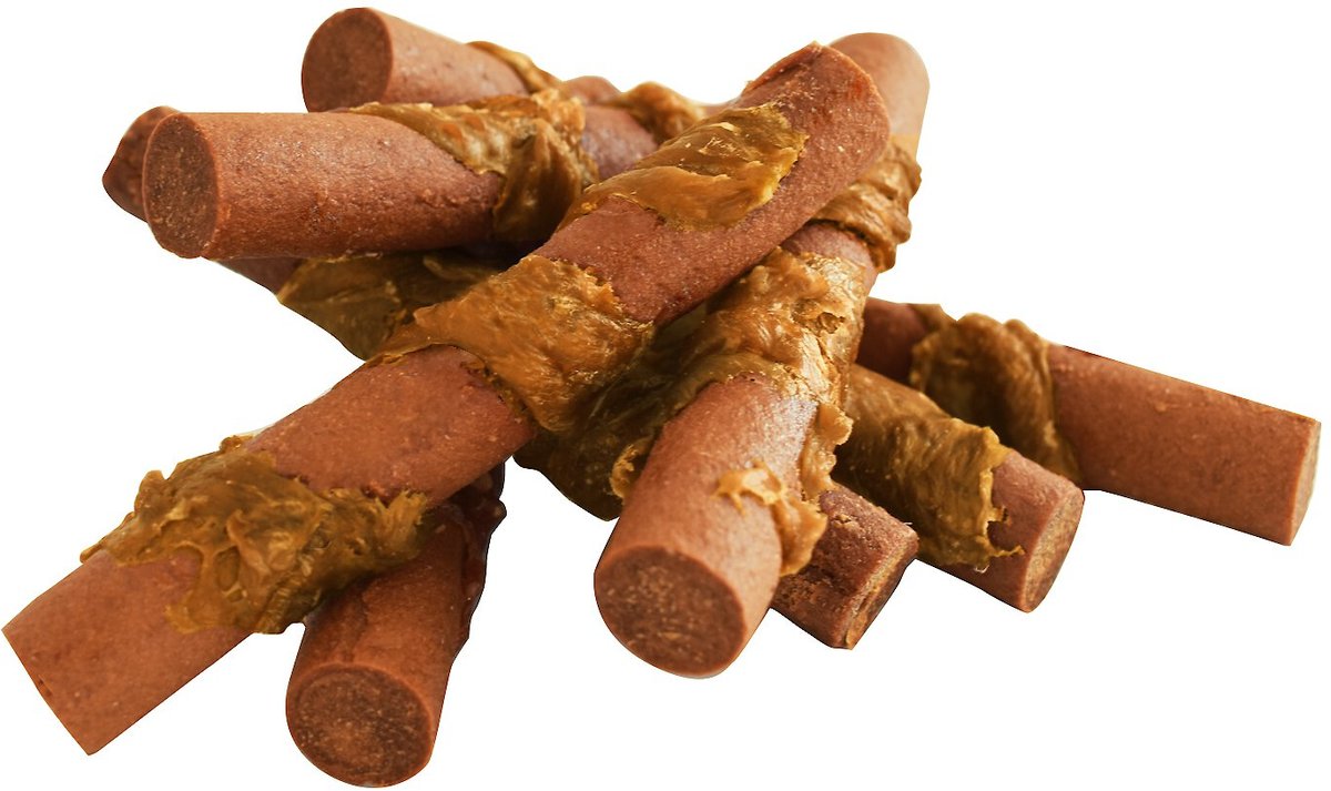 Paw and Pantry Chicken-Wrapped Sticks Grain-Free Dog Treats， 8 count