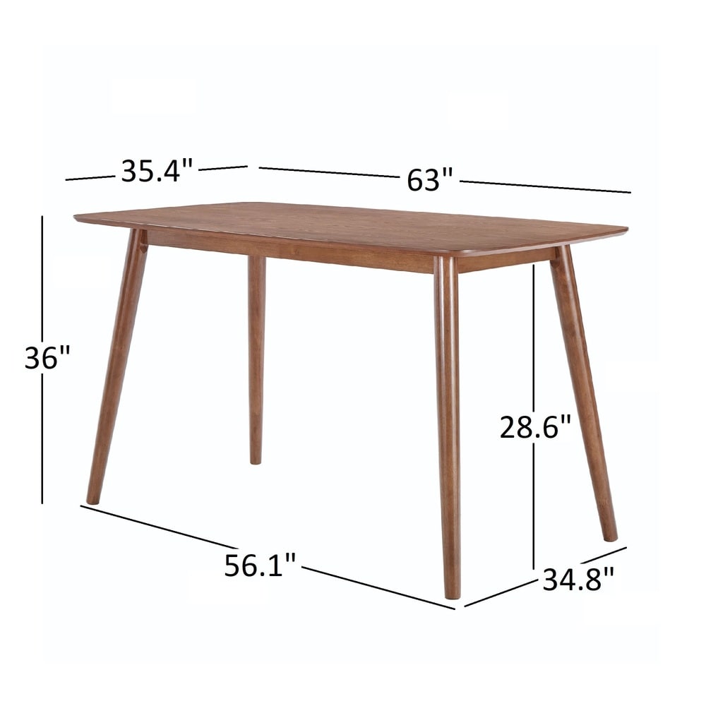 Norwegian Danish Mid Century Counter Height Dining Table by iNSPIRE Q Modern