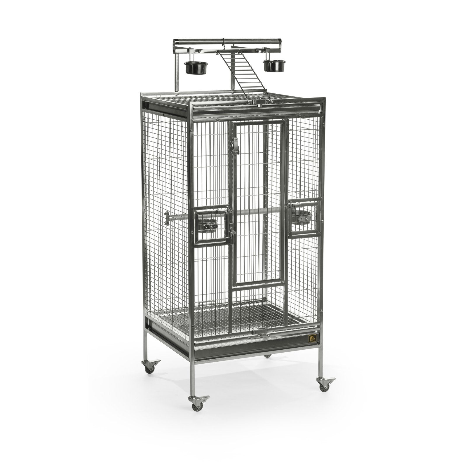 Prevue Pet Products Medium Stainless Steel Playtop Bird Cage 3453