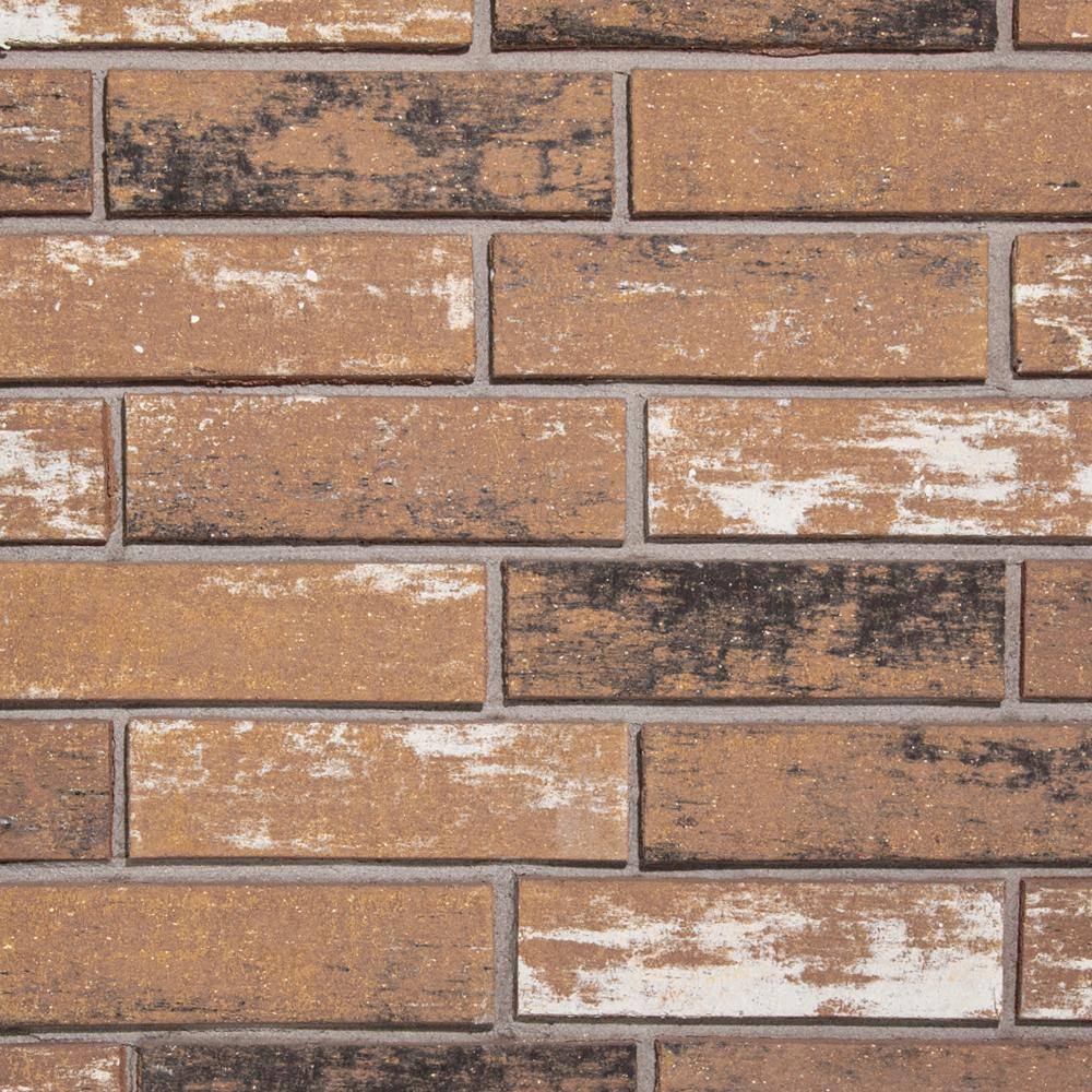 Z-BRICK 8 in. x 2.25 in. x 0.32 in. Concrete Inca Old Chicago Thin Brick Veneer ZC005205