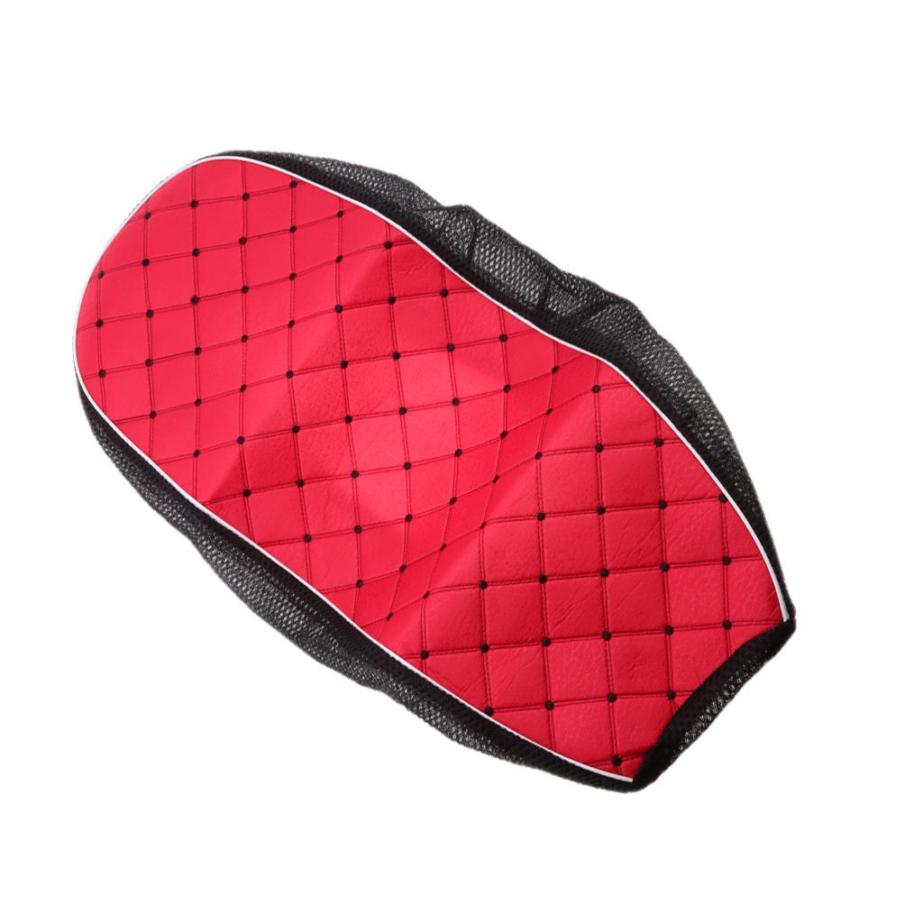 Red Motorcycle Electric Car Scooter Breathable Seat Cushion or Cover ，