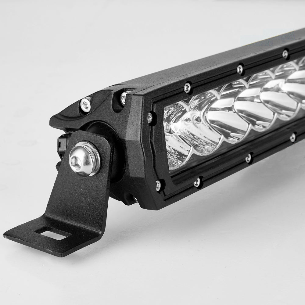 Biglion.x Slim 32inch LED Light Bar Combo Spot Flood 300W Single Row LED Offroad Light Driving Work IP68 IP69K Roof Bumper Light bar 12V 24V