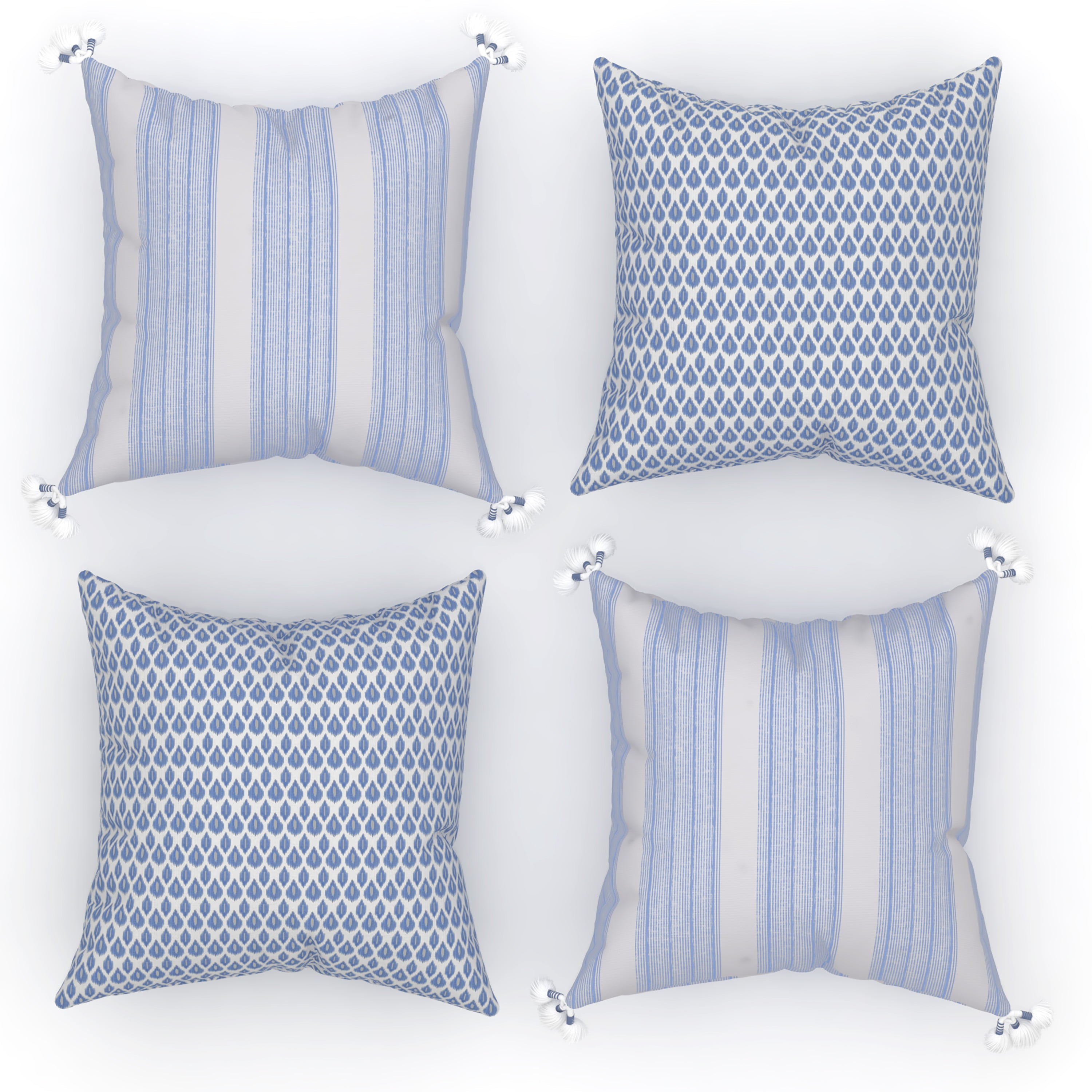 Coordinating Decorative Throw Pillow Covers, Square, 18