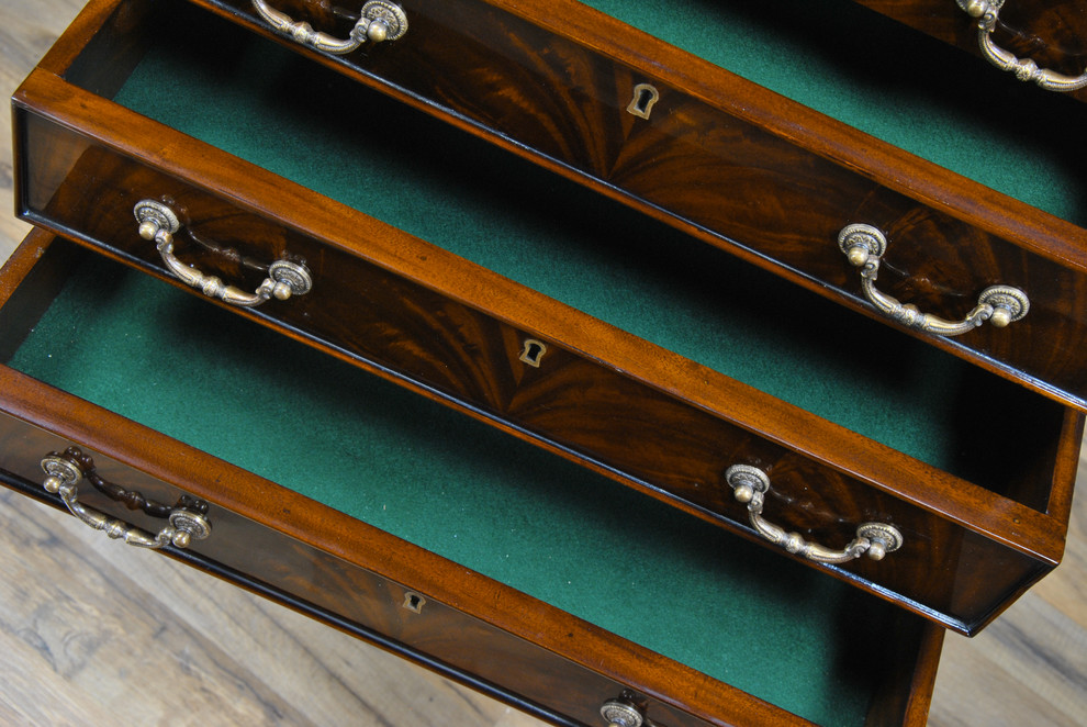 Mahogany Silver Chest   Traditional   Accent Chests And Cabinets   by Niagara Furniture  Houzz