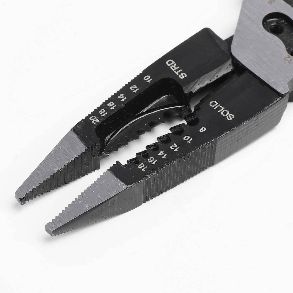 Husky 8 in. 6-in-1 Multi-Function Pliers 99999