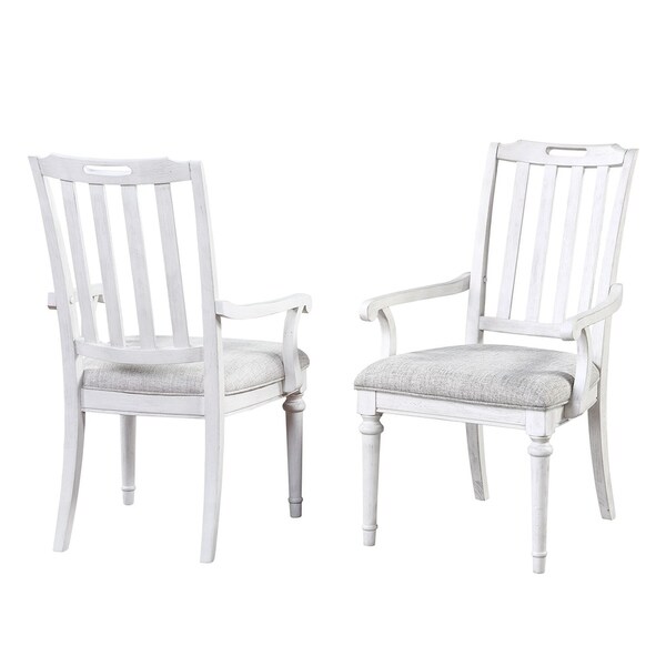 Sonoma Slat Back Arm Chair by Panama Jack - Set of 2