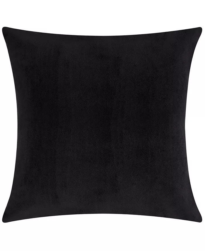 Edie@Home Halloween Velvet Peace Skeleton Decorative Pillow， 18