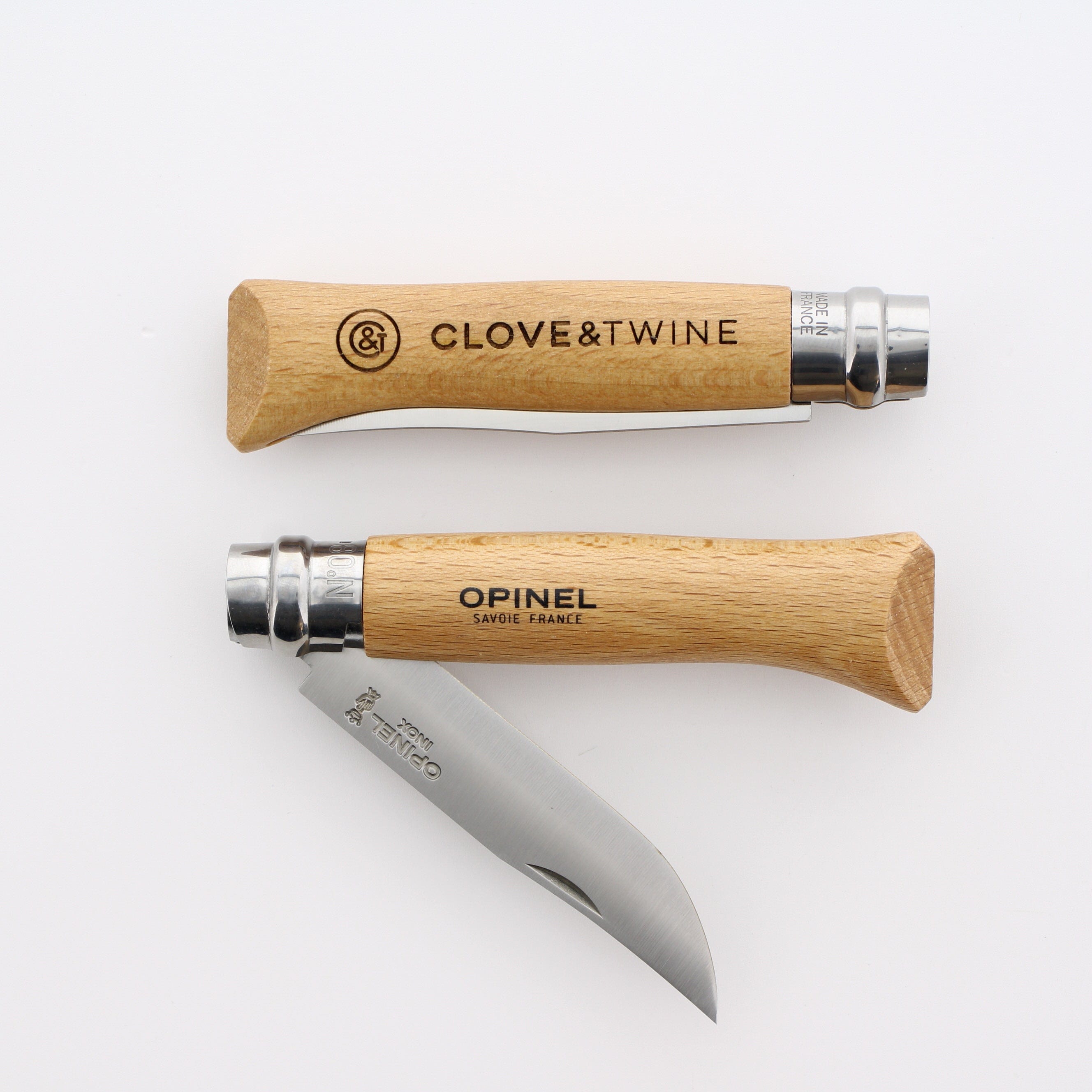 Opinel No. 08 Stainless Steel Folding Knife