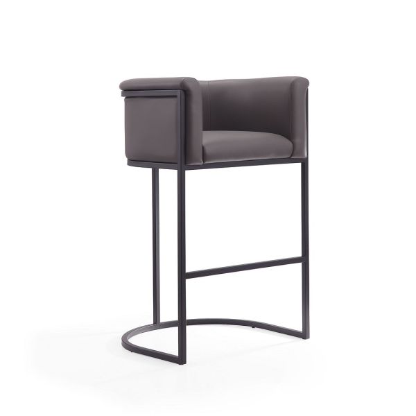 Cosmopolitan Barstool in Pebble and Black