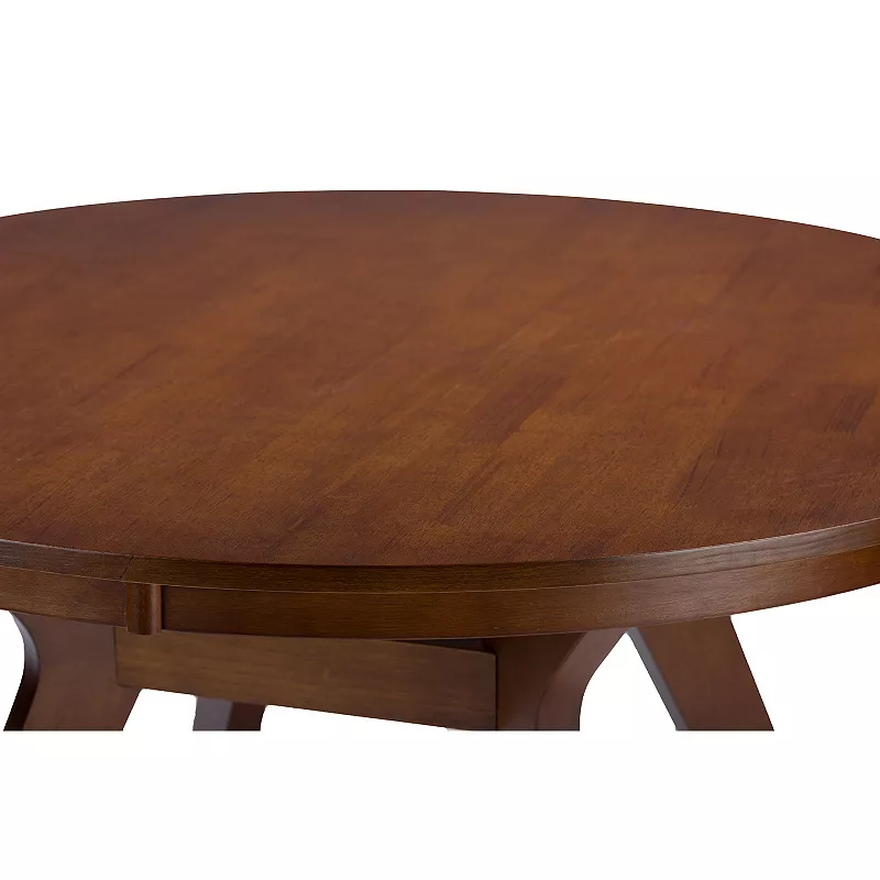 Baxton Studio Montreal Round Dining Table