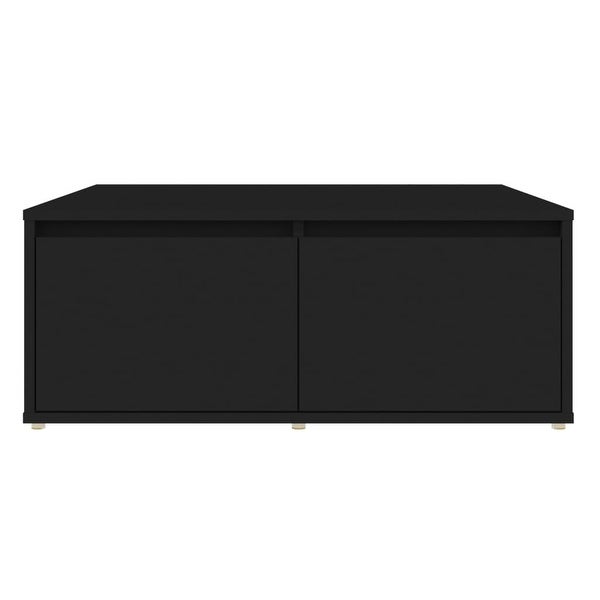 vidaXL Coffee Table Black 31.5