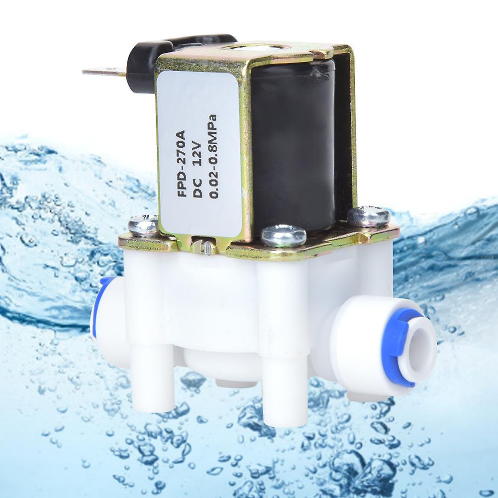 G1/4in Electric Solenoid Valve Inlet High Strength Plastic Connector For Home Using