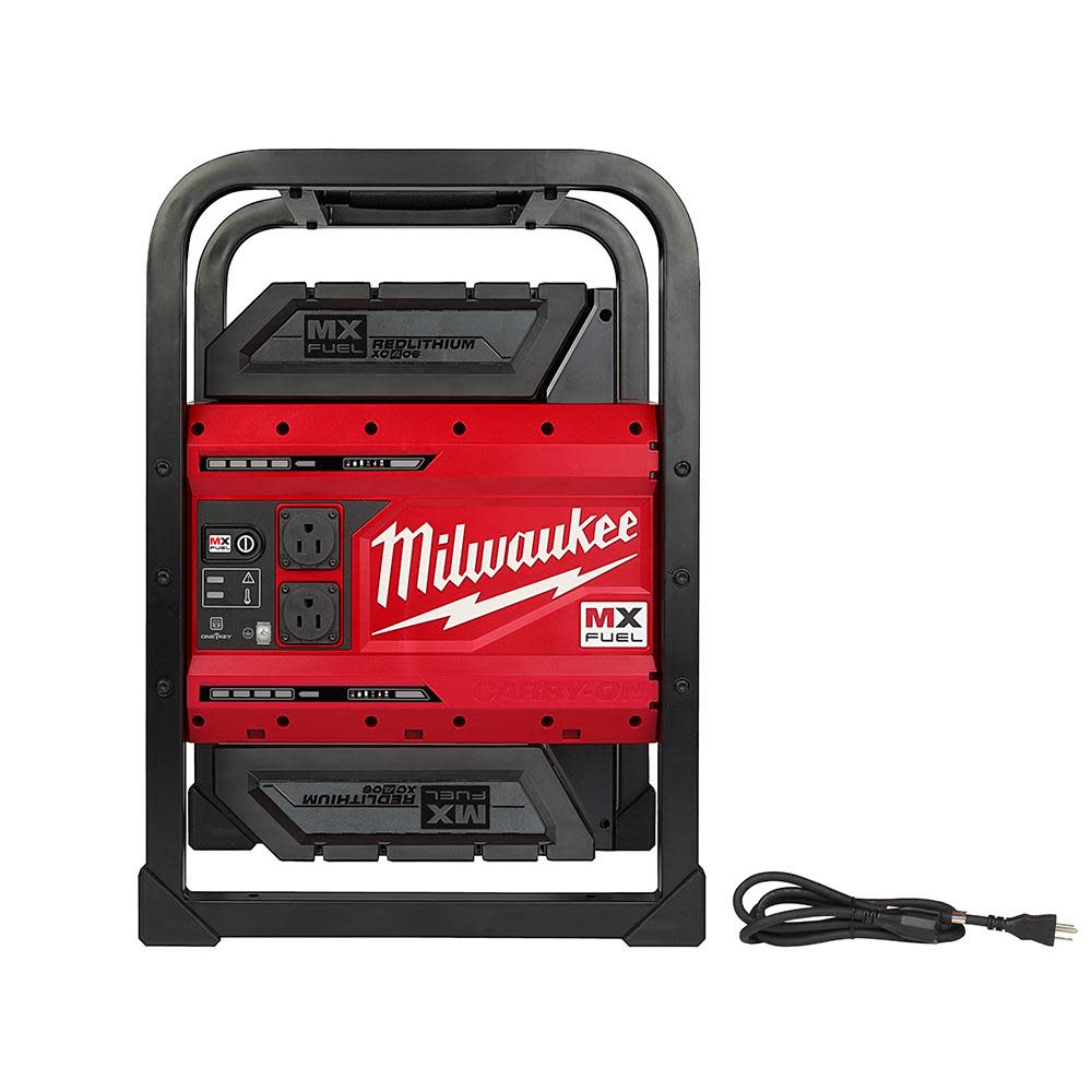 Milwaukee MX FUEL? CARRY-ON? 3600W/1800W Power Supply