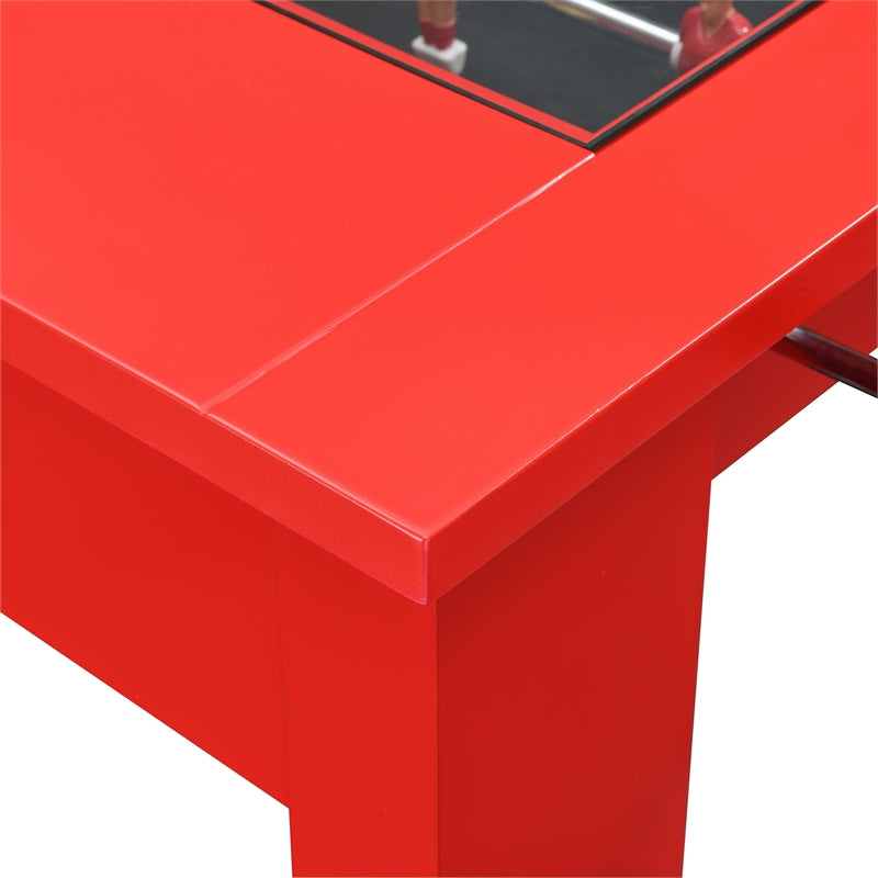 Picket House Furnishings Rebel Foosball Gaming Table in Red