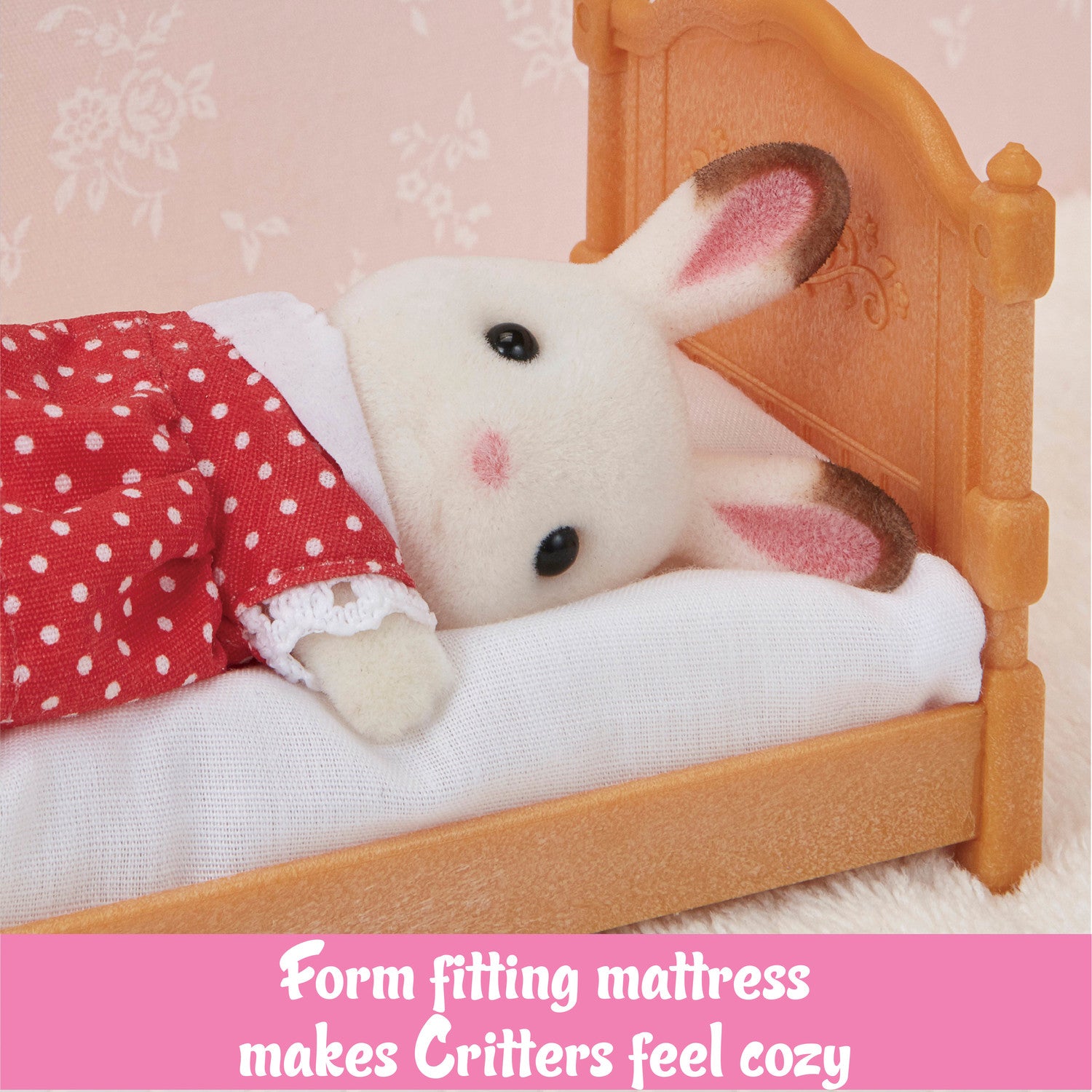 Calico Critters Bed & Comforter Set, Dollhouse Furniture and Accessories
