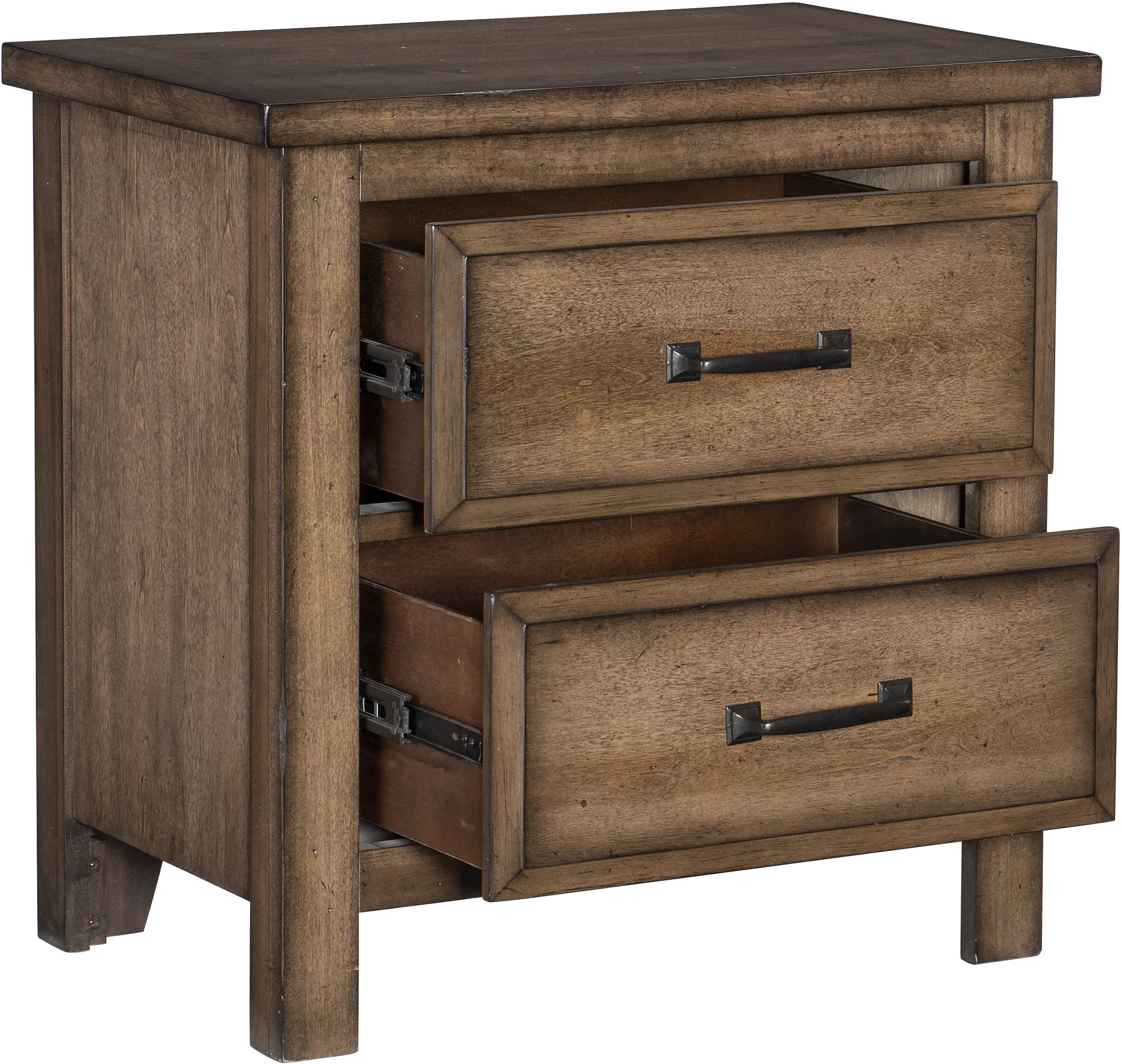 Brendan Pecan Brown Nightstand