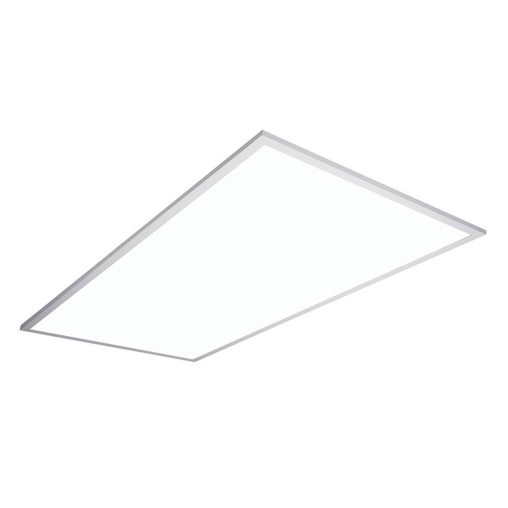 Metalux 2 ft. x 4 ft. White Integrated LED Commercial Grade Recessed Panel 80CRI 40W at 3500K 4990 Lumens 24FP4735C