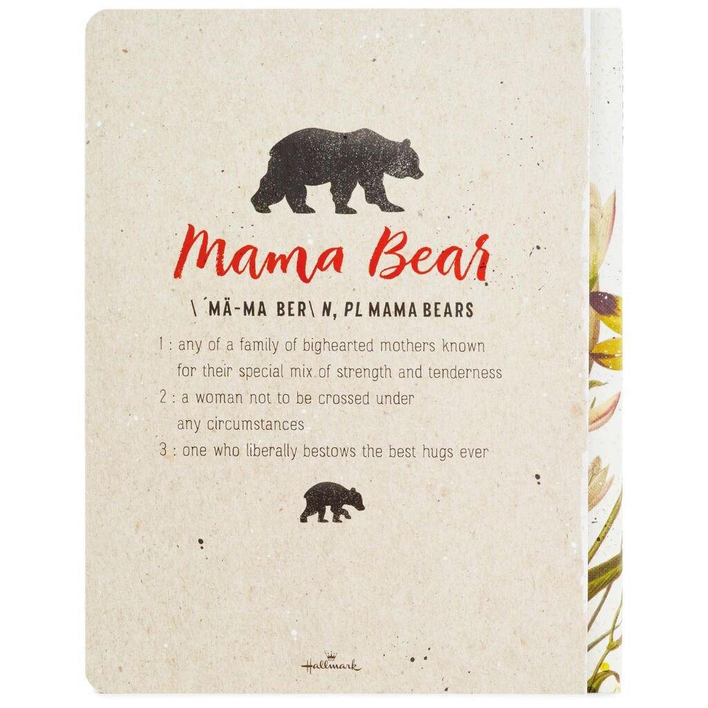 Hallmark  Fierce Love It’s a Mama Bear Thing Book