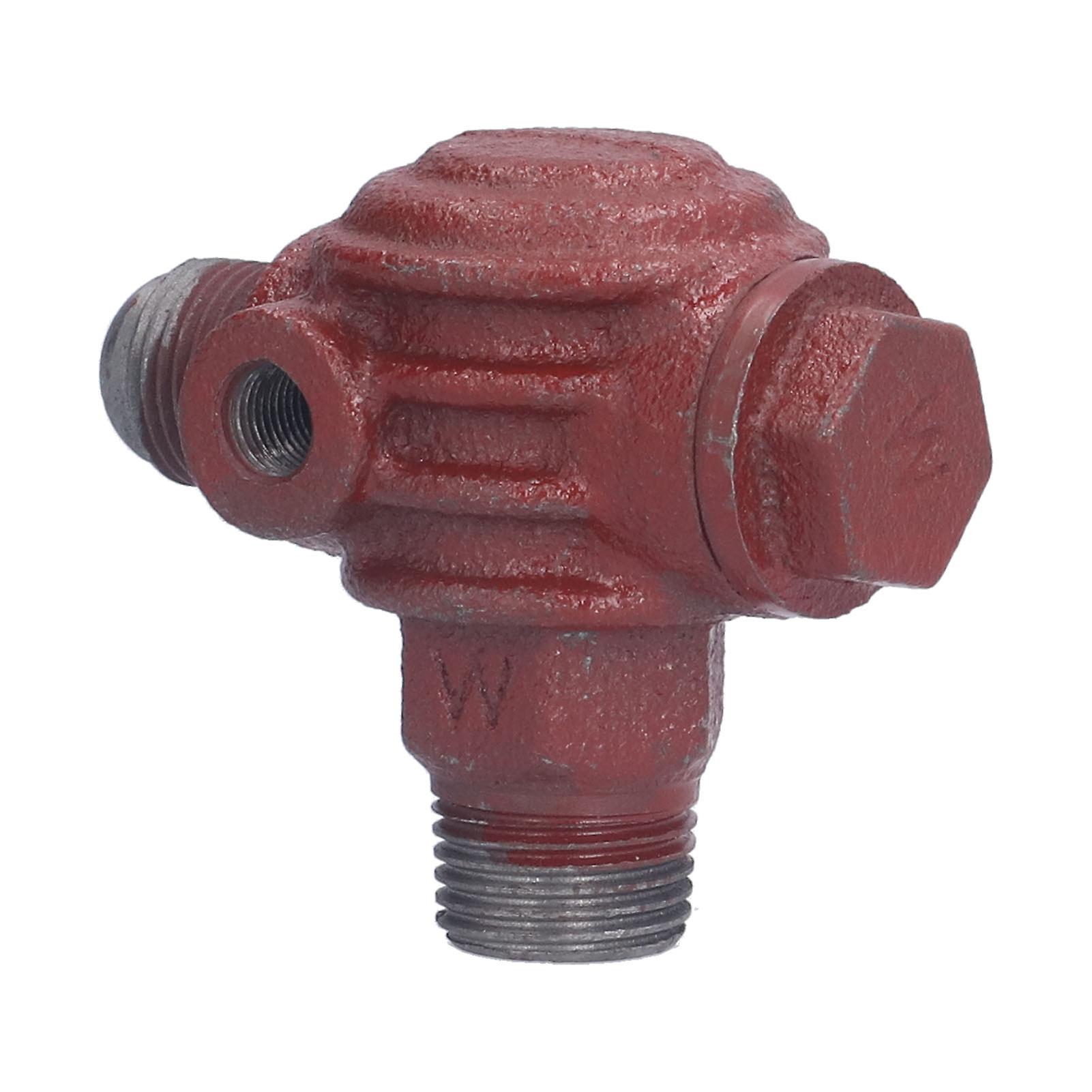 Check Valve 1/2 Inch Cast Iron Unidirectional Piston Type Low Resistance Backflow Prevention 3 Way Air Compressors Parts