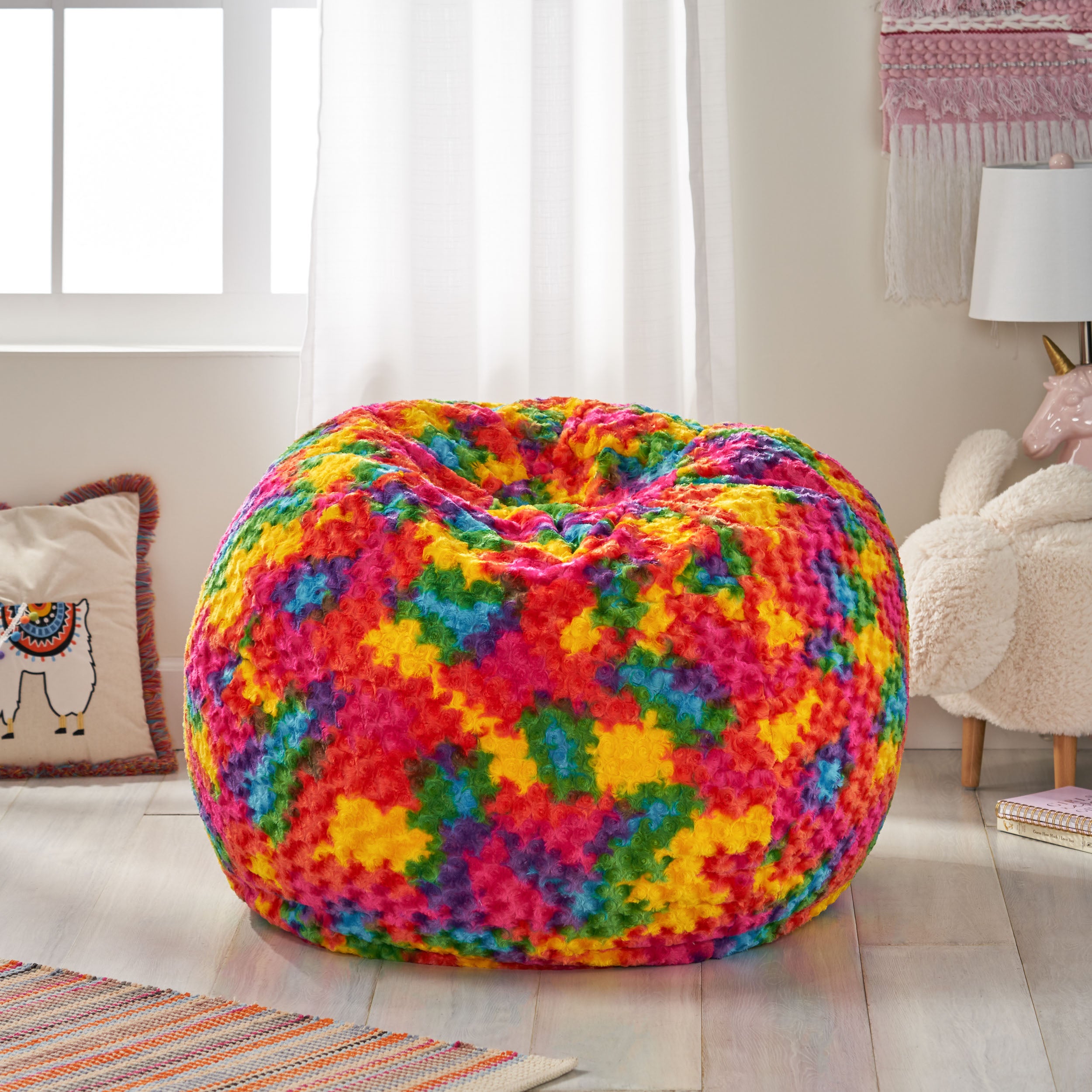 Riott Modern Glam 3 Foot Tie-Dye Bean Bag