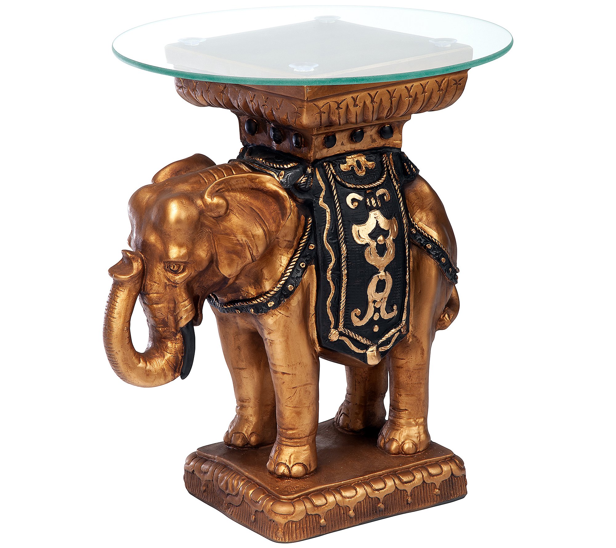 Design Toscano Maharajah Elephant Accent CoffeeTable